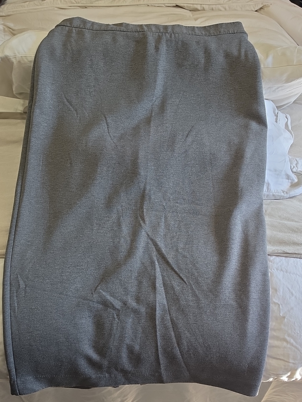 Express Gray Maxi Skirt